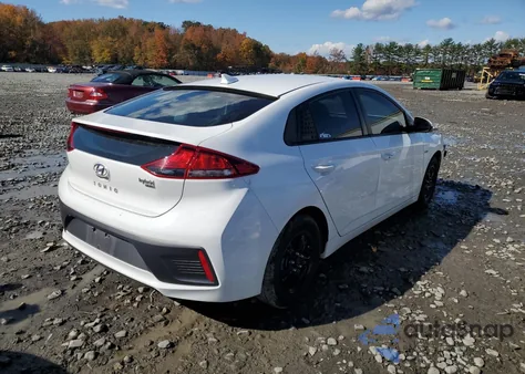 2020 Hyundai Ioniq Blue z USA, uszkodzony, nr VIN KMHC65LC4LU233466